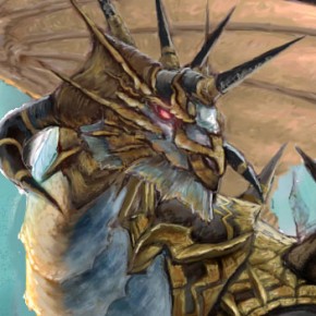 ホワイトドラゴンイラスト制作4:ドラゴンの描き込み(&ダンジョンシージ) ホワイトドラゴンイラスト制作4:ドラゴンの描き込み(&ダンジョンシージ)